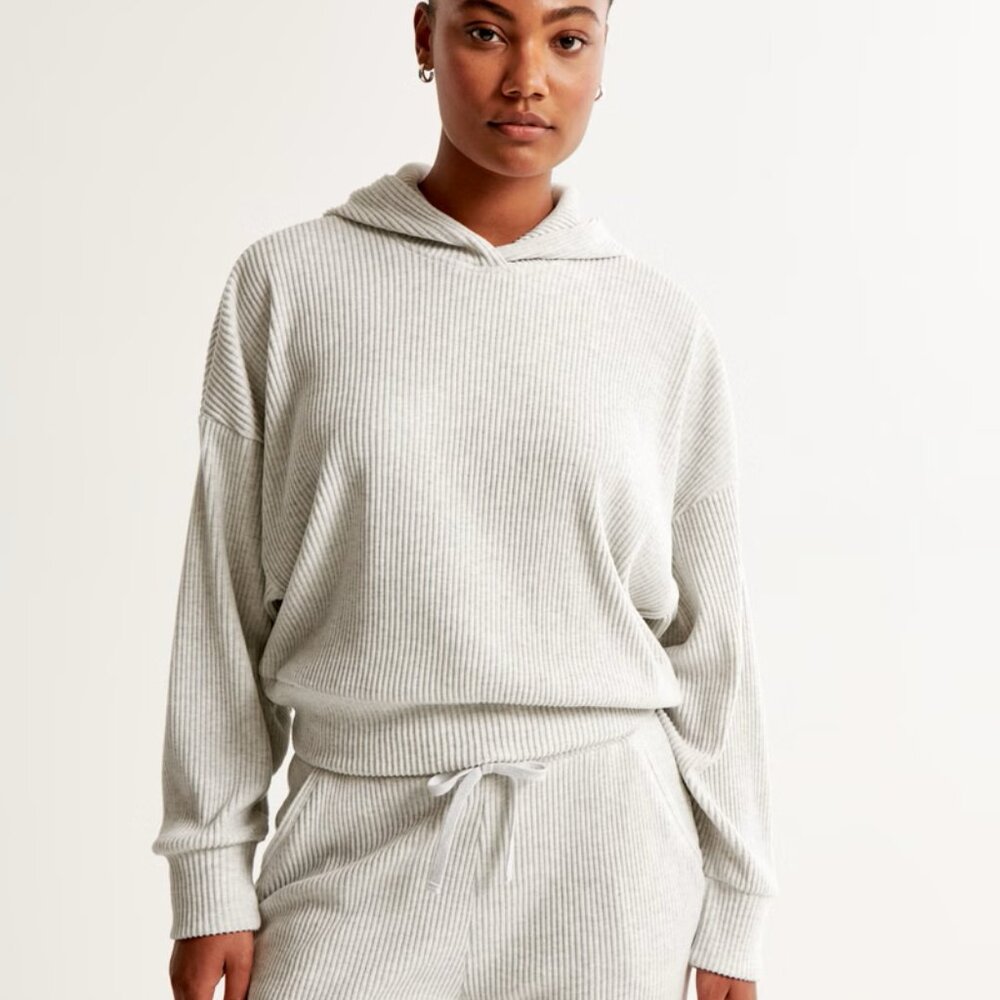 Abercrombie Lounge Cozy Rib Sweat Set
